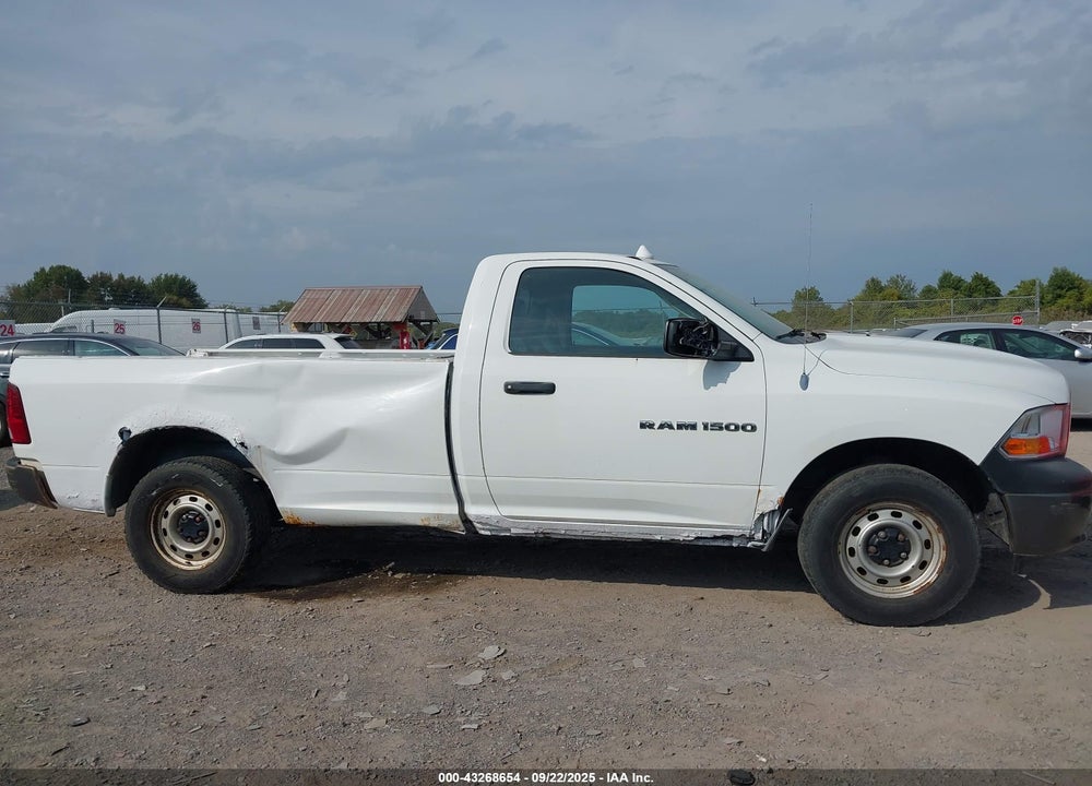 2011 RAM 1500 ST VIN: 3D7JV1EP8BG596061