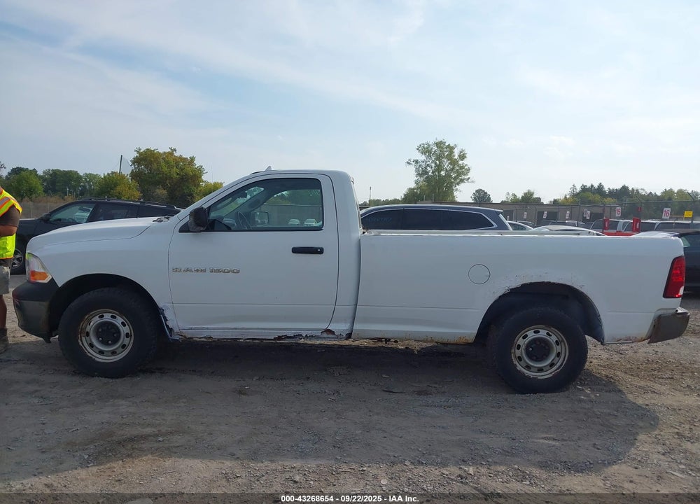 2011 RAM 1500 ST VIN: 3D7JV1EP8BG596061