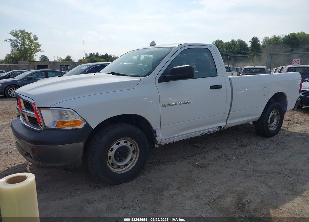 2011 RAM 1500 ST VIN: 3D7JV1EP8BG596061