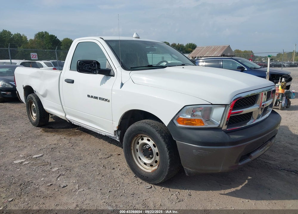 2011 RAM 1500 ST VIN: 3D7JV1EP8BG596061