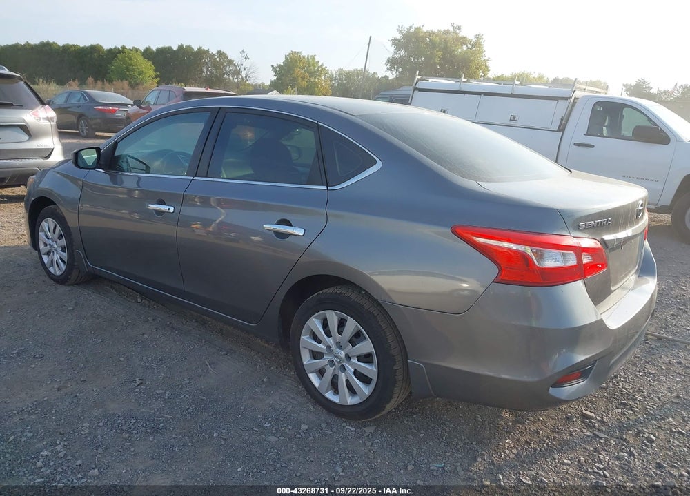 2017 NISSAN SENTRA S VIN: 3N1AB7AP7HY393213
