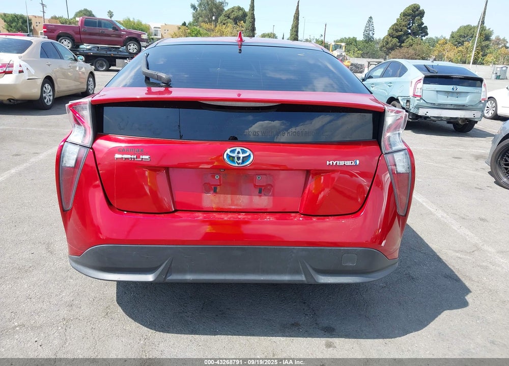2017 TOYOTA PRIUS FOUR TOURING VIN: JTDKARFU8H3534152