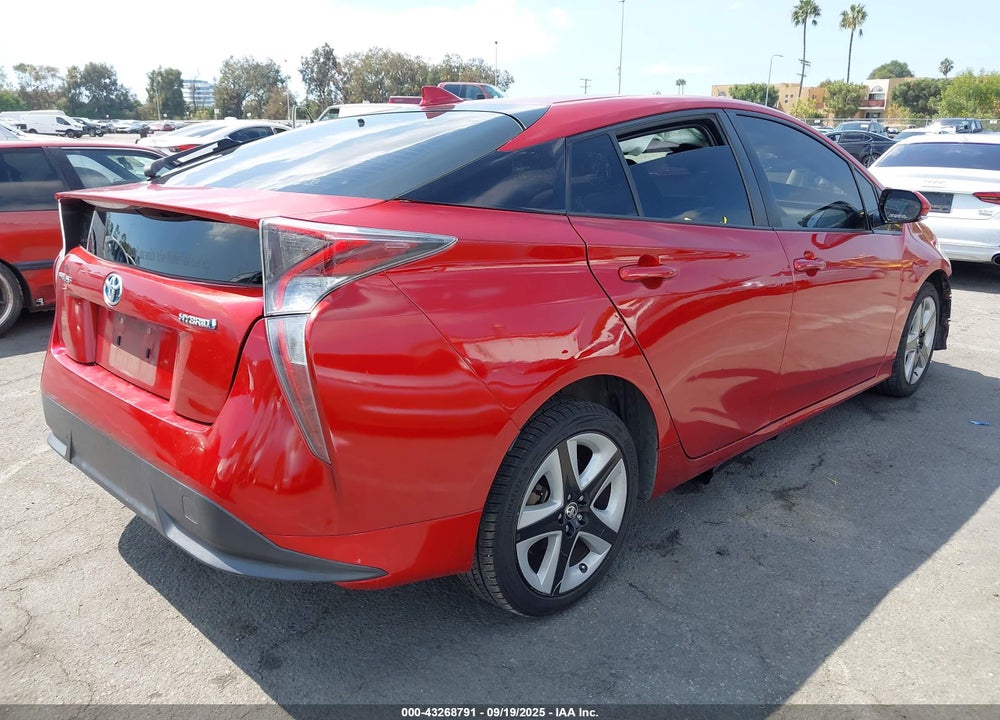 2017 TOYOTA PRIUS FOUR TOURING VIN: JTDKARFU8H3534152