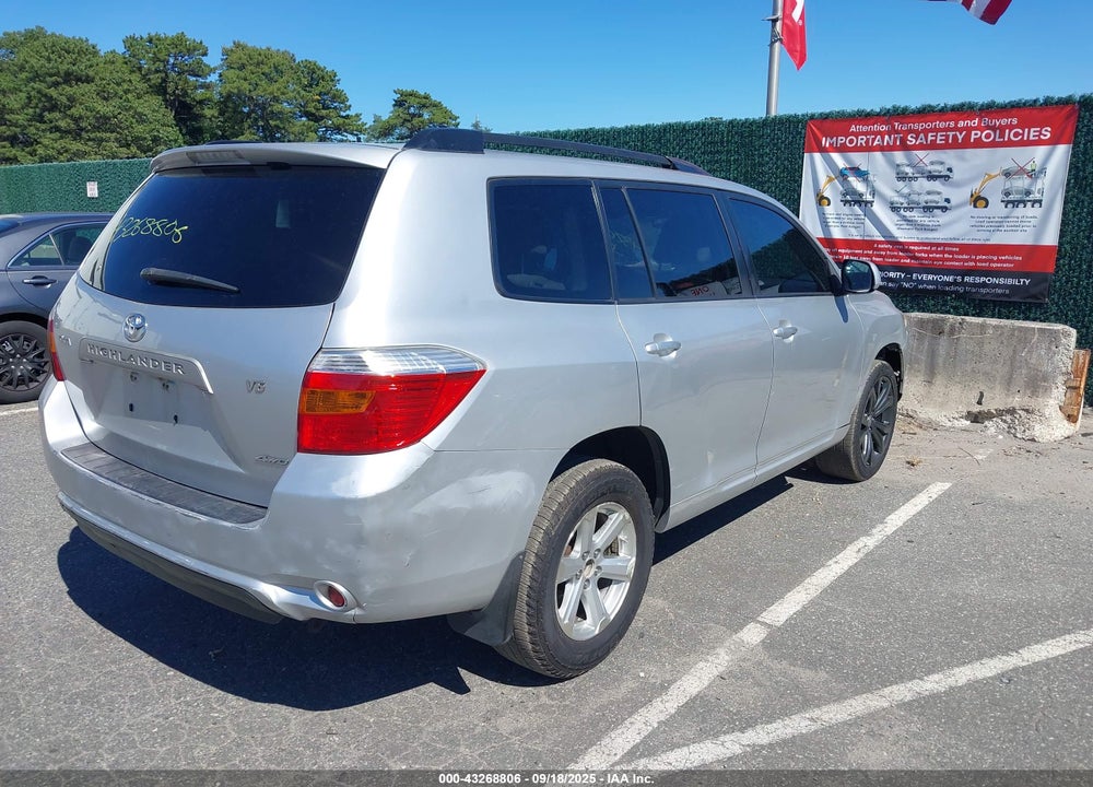 2009 TOYOTA HIGHLANDER VIN: JTEES41A292117557