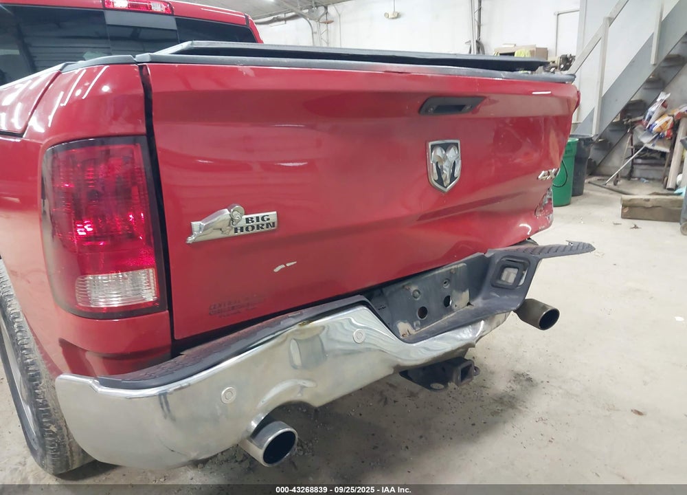 2016 RAM 1500 BIG HORN VIN: 1C6RR7GT2GS358289