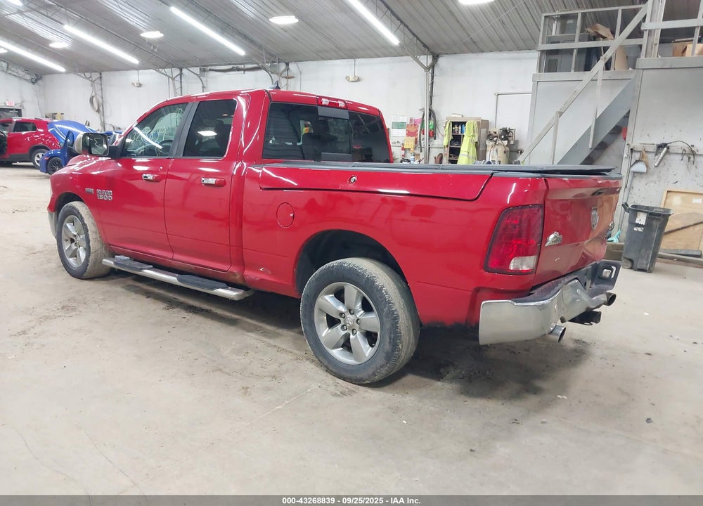 2016 RAM 1500 BIG HORN VIN: 1C6RR7GT2GS358289