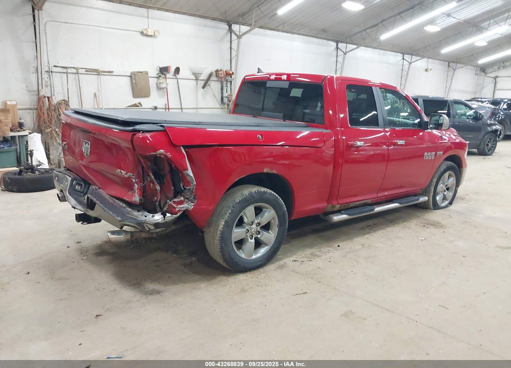 2016 RAM 1500 BIG HORN VIN: 1C6RR7GT2GS358289