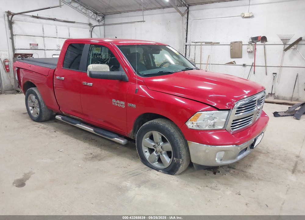 2016 RAM 1500 BIG HORN VIN: 1C6RR7GT2GS358289
