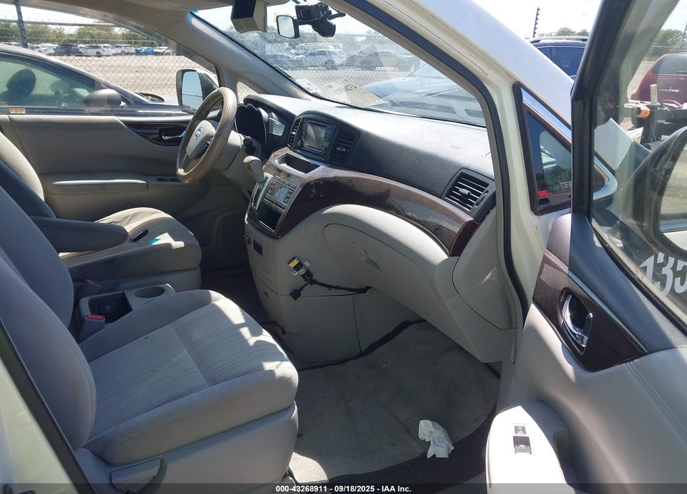 2015 NISSAN QUEST SV VIN: JN8AE2KP0F9122006