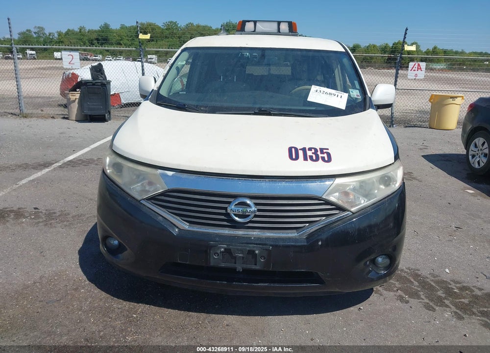 2015 NISSAN QUEST SV VIN: JN8AE2KP0F9122006