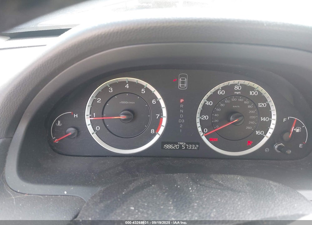 2009 HONDA ACCORD VIN: 1HGCP26839A067492