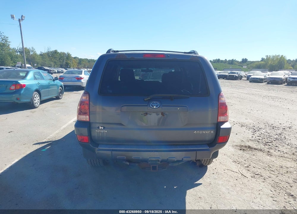 2005 TOYOTA 4RUNNER SR5 V8 VIN: JTEBT14R850050792