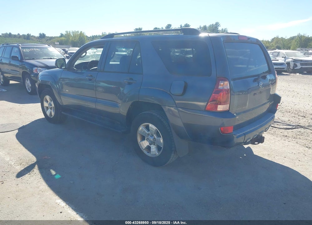 2005 TOYOTA 4RUNNER SR5 V8 VIN: JTEBT14R850050792