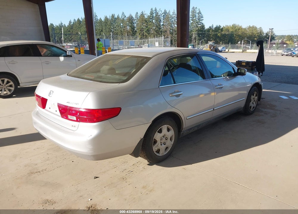 2005 HONDA ACCORD 2.4 LX VIN: 1HGCM56495A167680