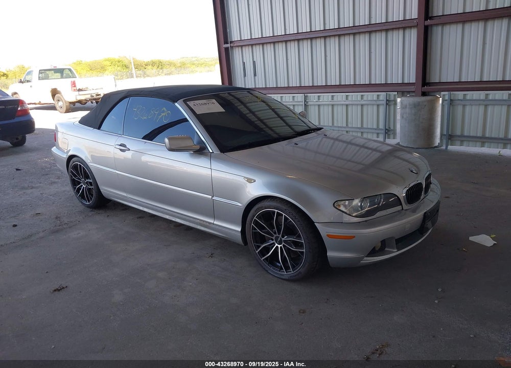 2005 BMW 330CI VIN: WBABW53435PL51452