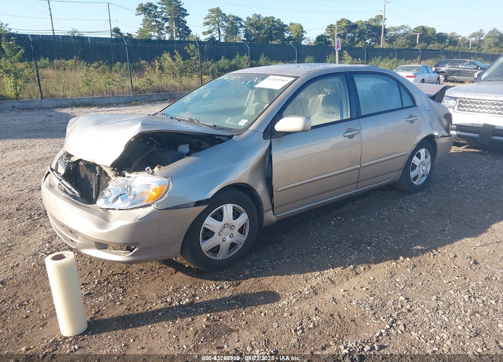 2004 TOYOTA COROLLA LE VIN: 2T1BR38E74C208601