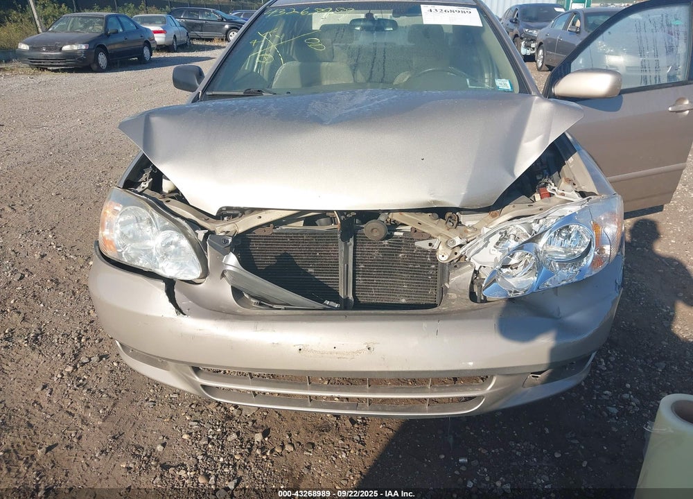 2004 TOYOTA COROLLA LE VIN: 2T1BR38E74C208601