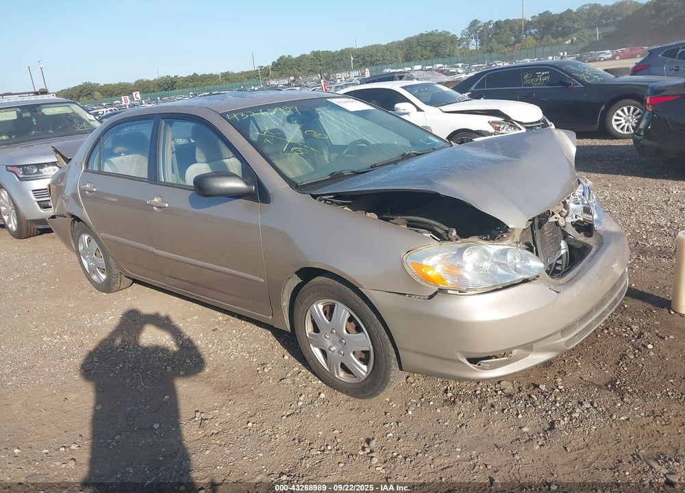 2004 TOYOTA COROLLA LE VIN: 2T1BR38E74C208601