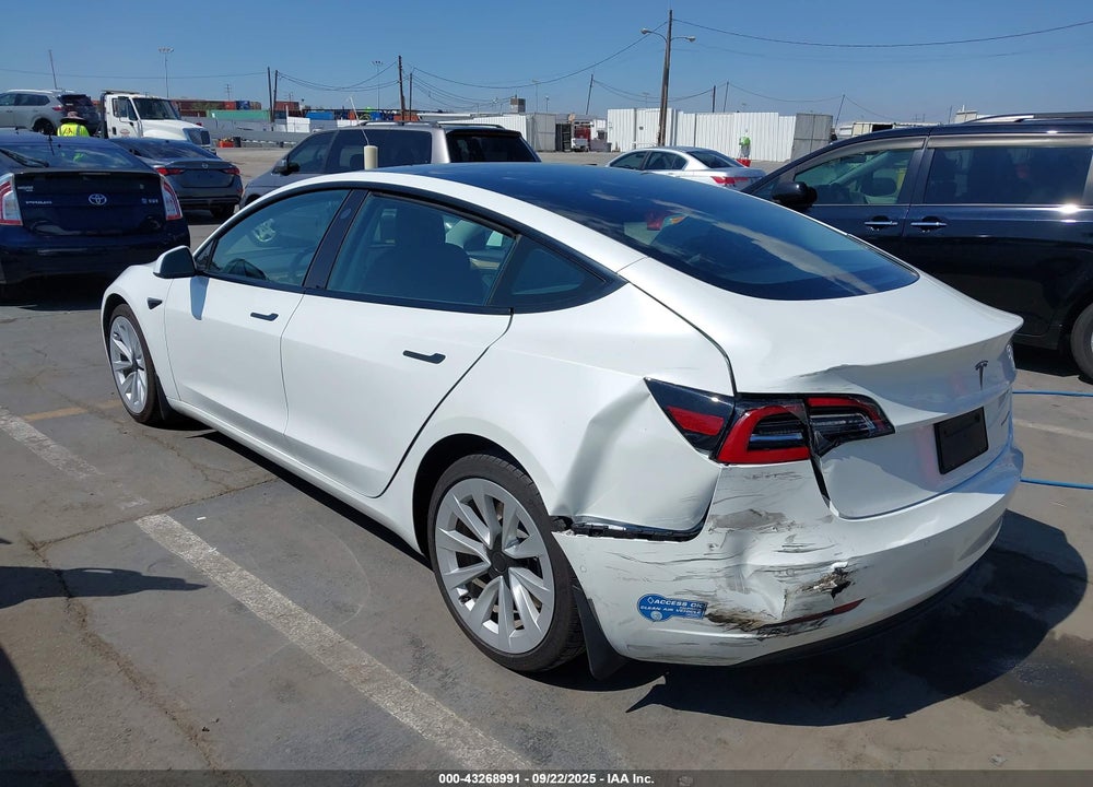 2021 TESLA MODEL 3 VIN: 5YJ3E1EB5MF015406