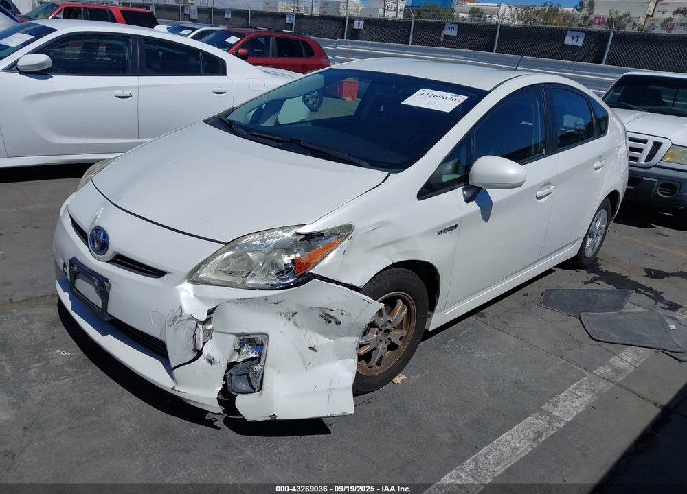 2011 TOYOTA PRIUS VIN: JTDKN3DU5B1383424