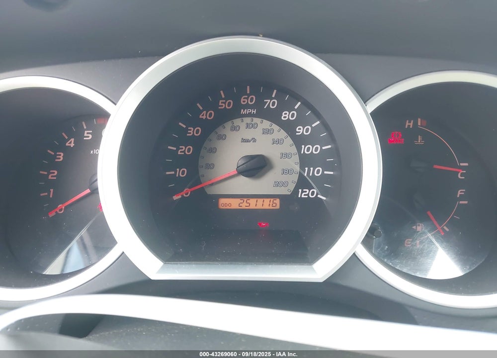2005 TOYOTA TACOMA VIN: 5TENX22N45Z044841
