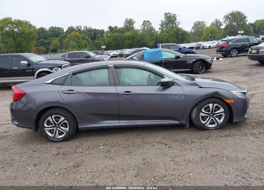 2016 HONDA CIVIC VIN: 19XFC2F57GE234945