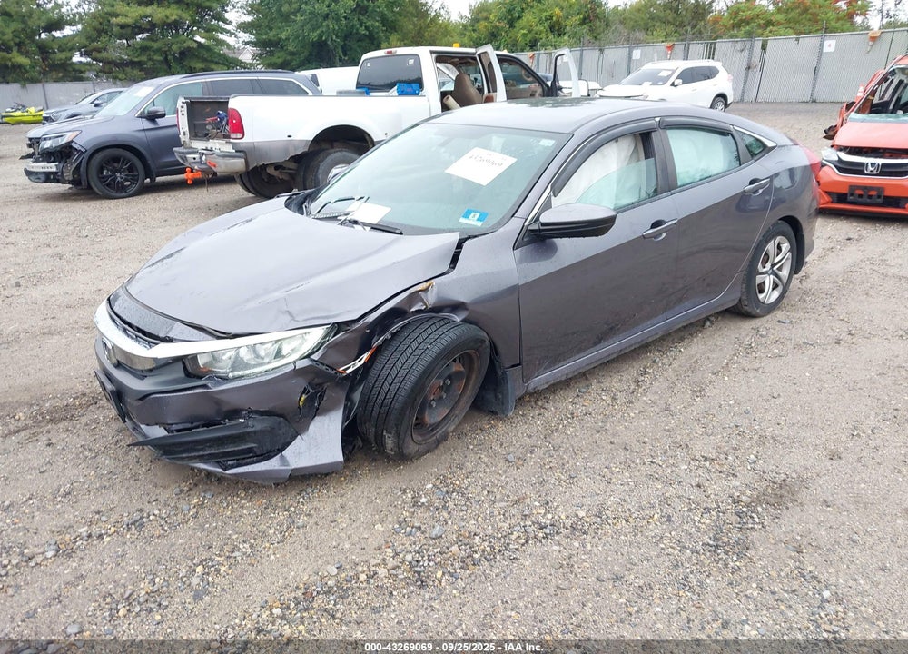 2016 HONDA CIVIC VIN: 19XFC2F57GE234945
