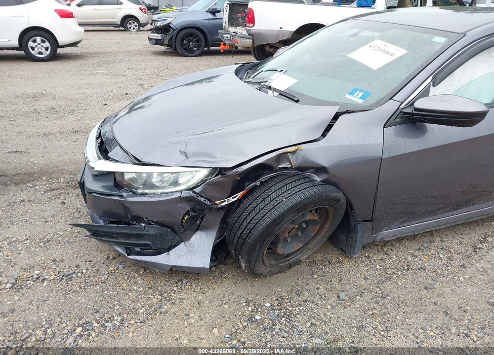 2016 HONDA CIVIC VIN: 19XFC2F57GE234945
