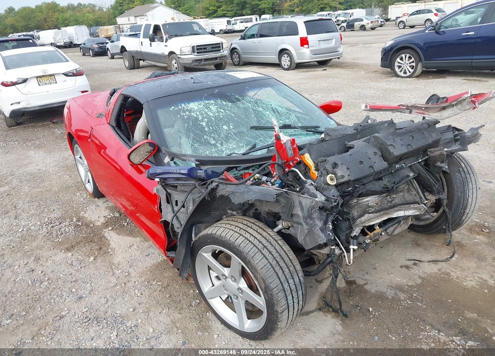 2007 CHEVROLET CORVETTE VIN: 1G1YY26U475108922