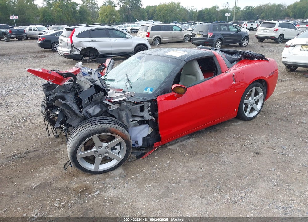 2007 CHEVROLET CORVETTE VIN: 1G1YY26U475108922