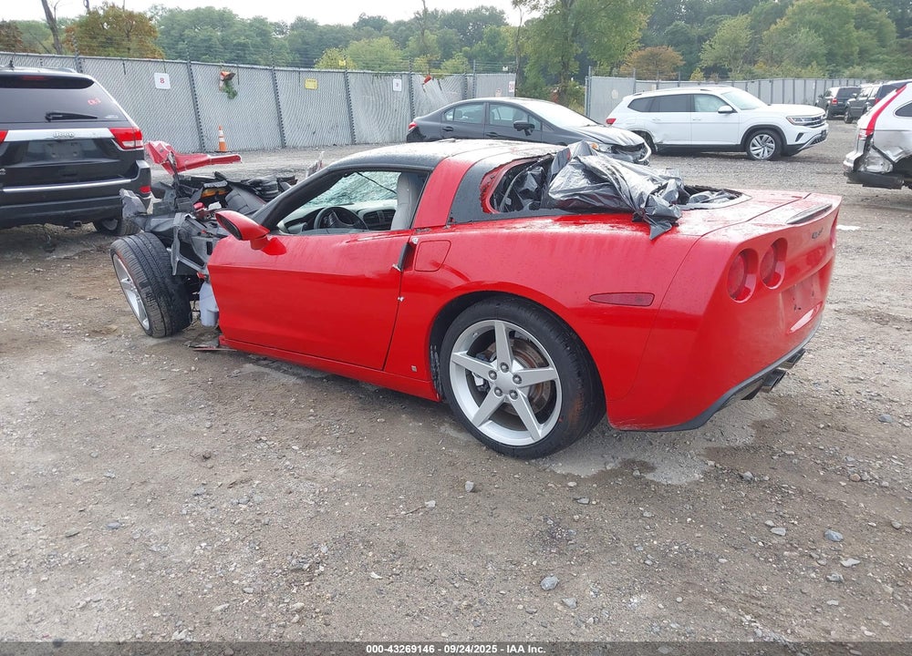 2007 CHEVROLET CORVETTE VIN: 1G1YY26U475108922