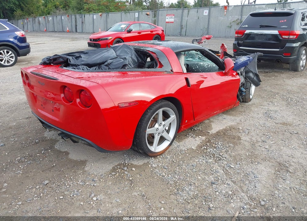 2007 CHEVROLET CORVETTE VIN: 1G1YY26U475108922