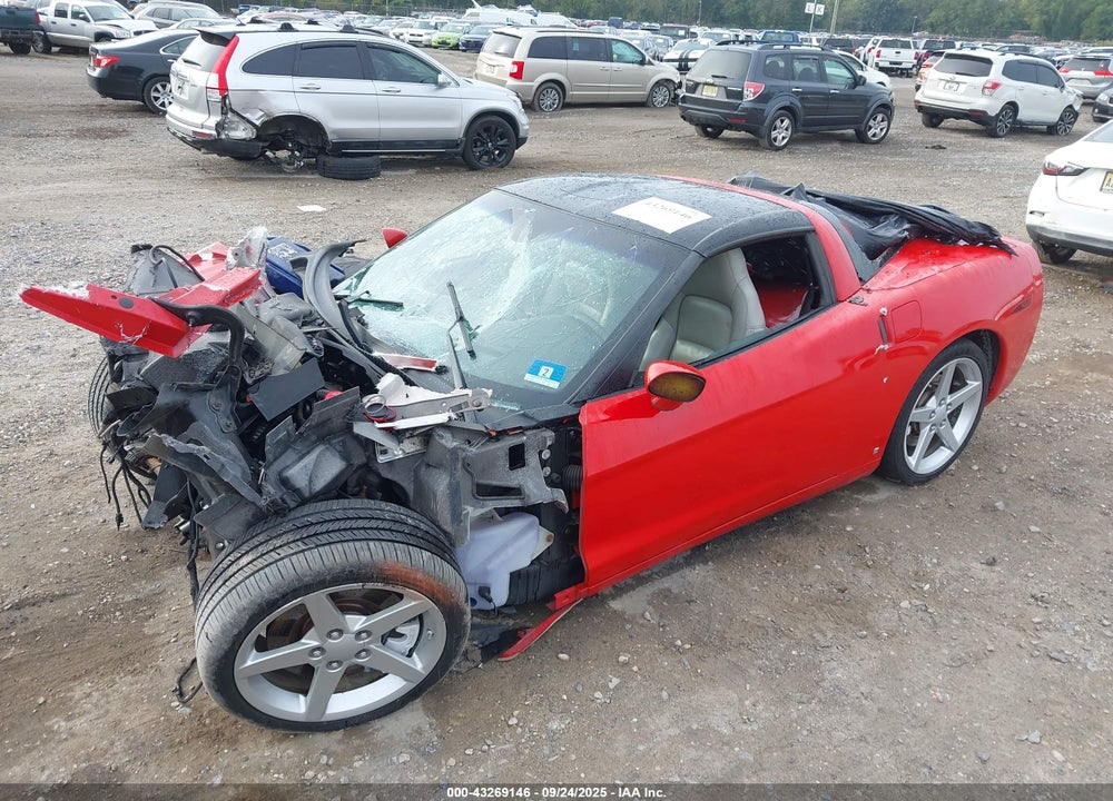 2007 CHEVROLET CORVETTE VIN: 1G1YY26U475108922