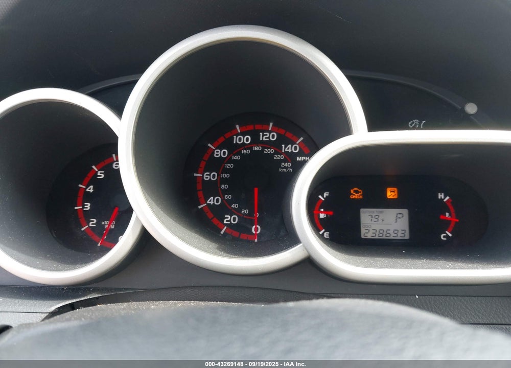 2009 PONTIAC VIBE VIN: 5Y2SP67059Z421962