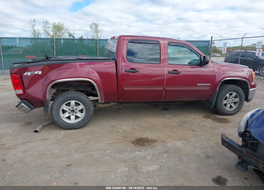 2013 GMC SIERRA 1500 VIN: 3GTP2VE73DG334052