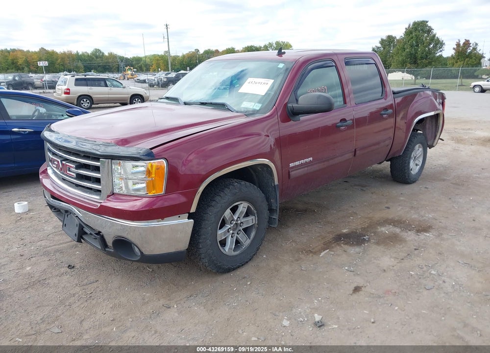 2013 GMC SIERRA 1500 VIN: 3GTP2VE73DG334052