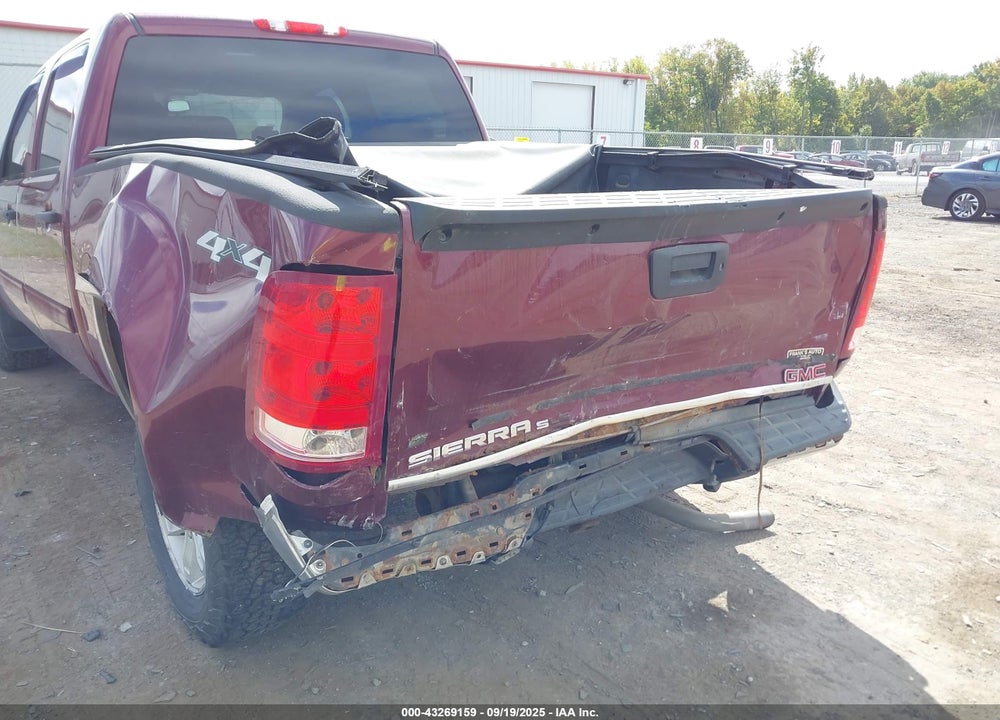 2013 GMC SIERRA 1500 VIN: 3GTP2VE73DG334052