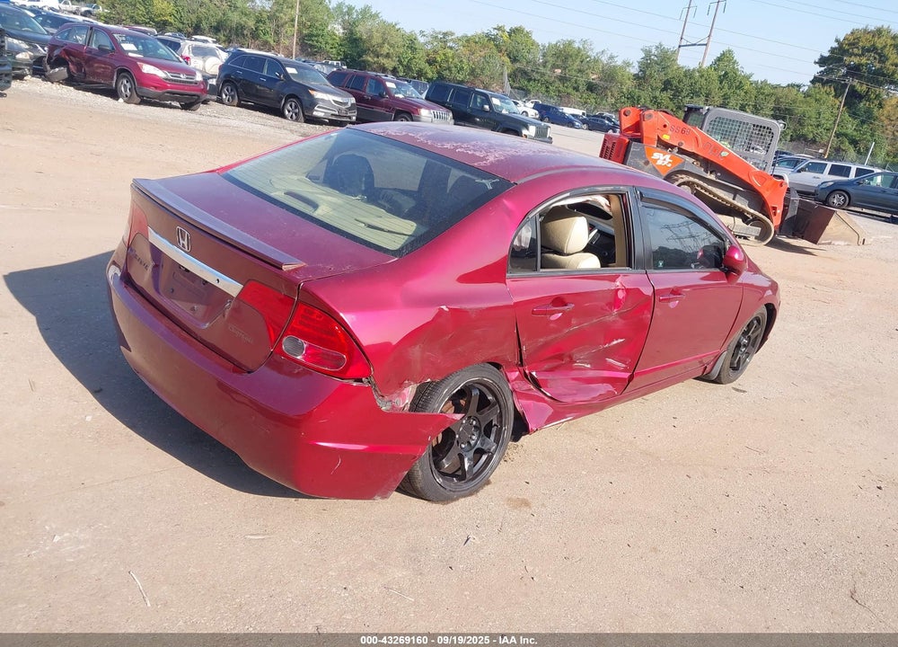 2008 HONDA CIVIC VIN: 2HGFA16588H532525