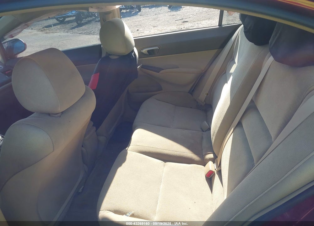 2008 HONDA CIVIC VIN: 2HGFA16588H532525
