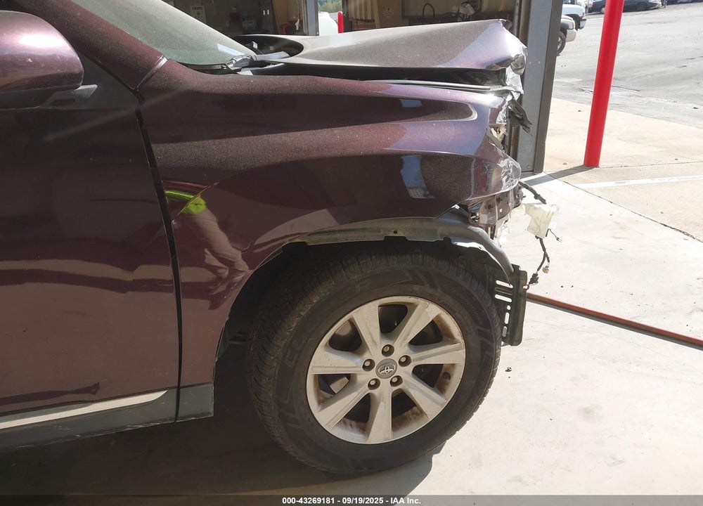 2012 TOYOTA HIGHLANDER VIN: 5TDBK3EH8CS122996