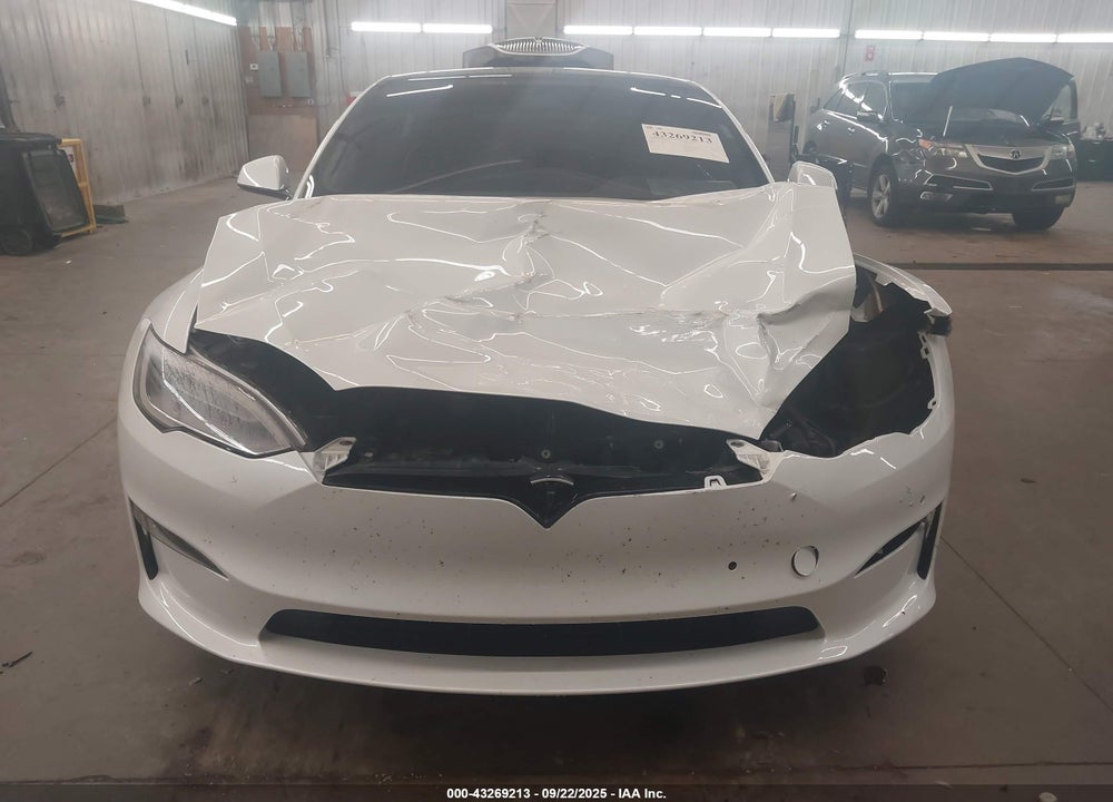 2021 TESLA MODEL S LONG RANGE DUAL MOTOR ALL-WHEEL DRIVE VIN: 5YJSA1E5XMF432277