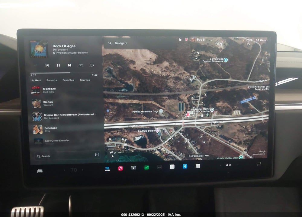 2021 TESLA MODEL S LONG RANGE DUAL MOTOR ALL-WHEEL DRIVE VIN: 5YJSA1E5XMF432277