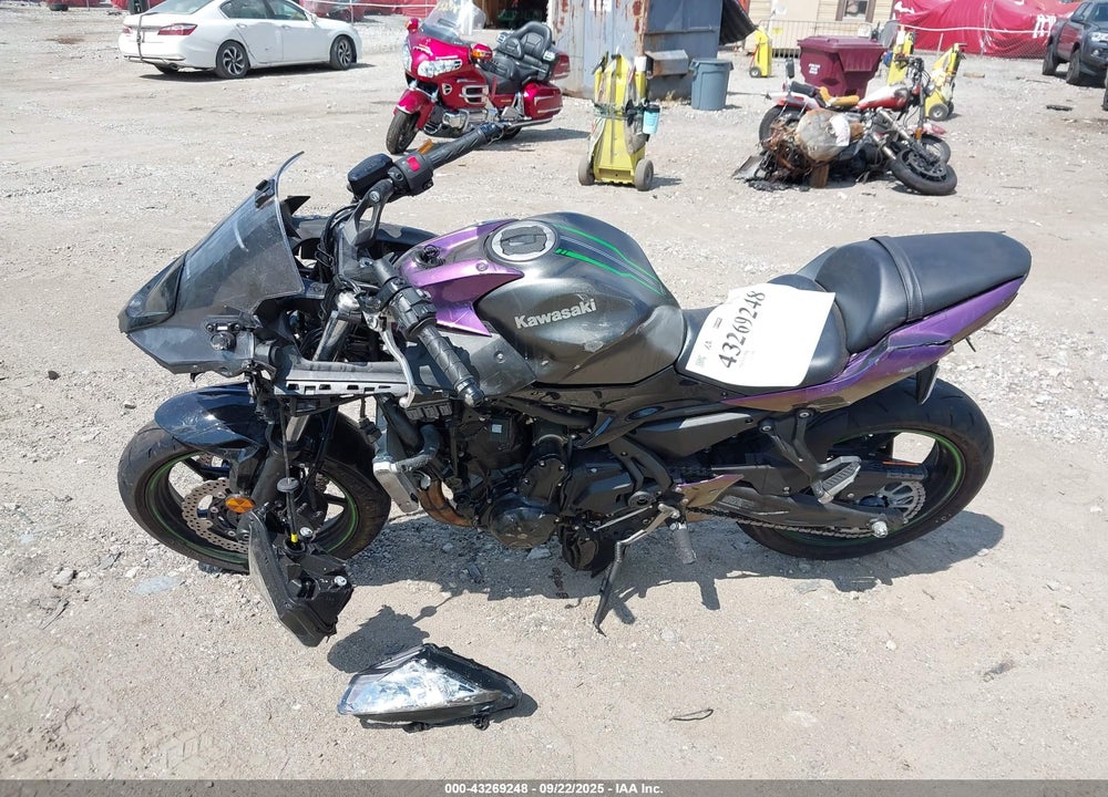 2024 KAWASAKI EX650 R VIN: ML5EXER14RDAD3883