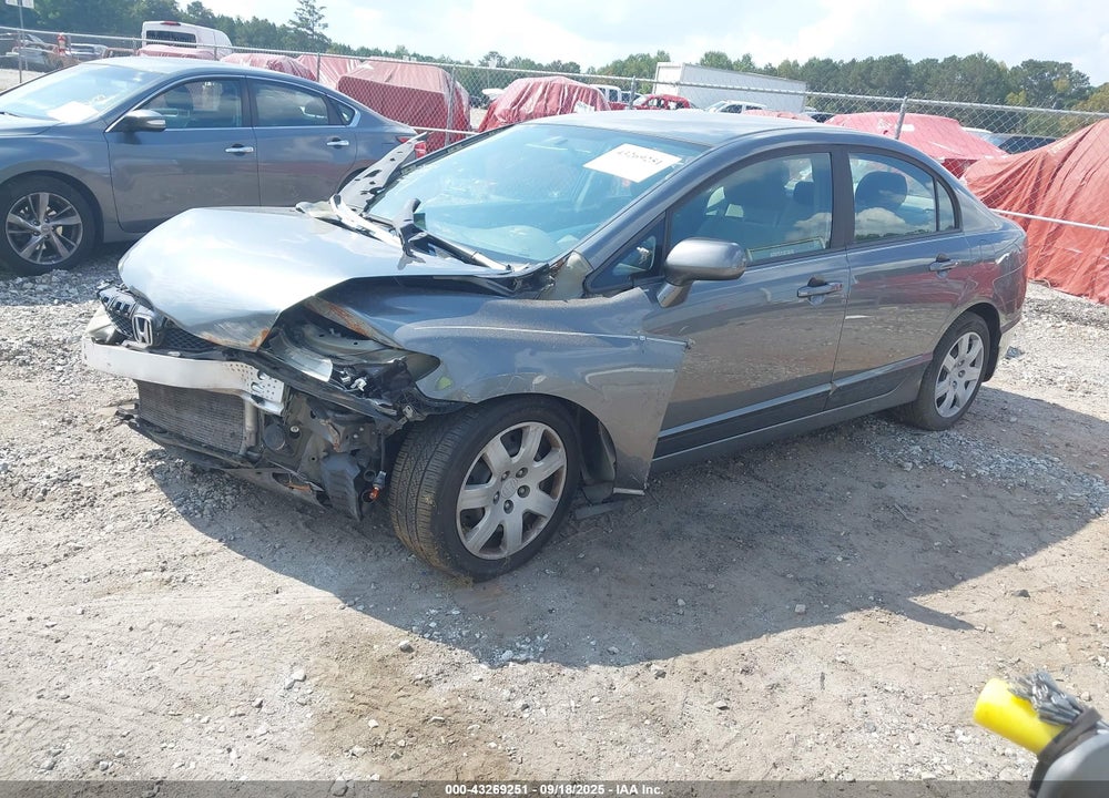 2011 HONDA CIVIC LX VIN: 19XFA1F57BE004413