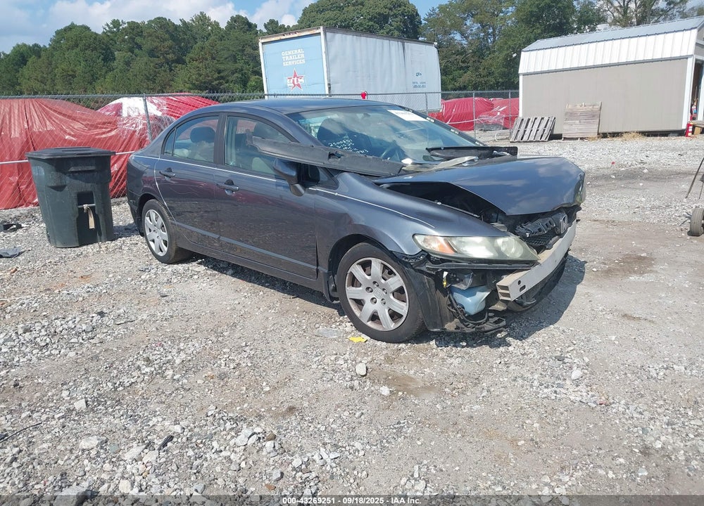 2011 HONDA CIVIC LX VIN: 19XFA1F57BE004413