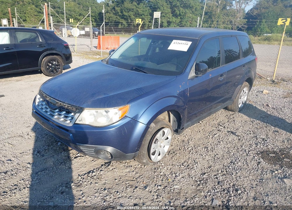 2012 SUBARU FORESTER VIN: JF2SHBACXCH447884