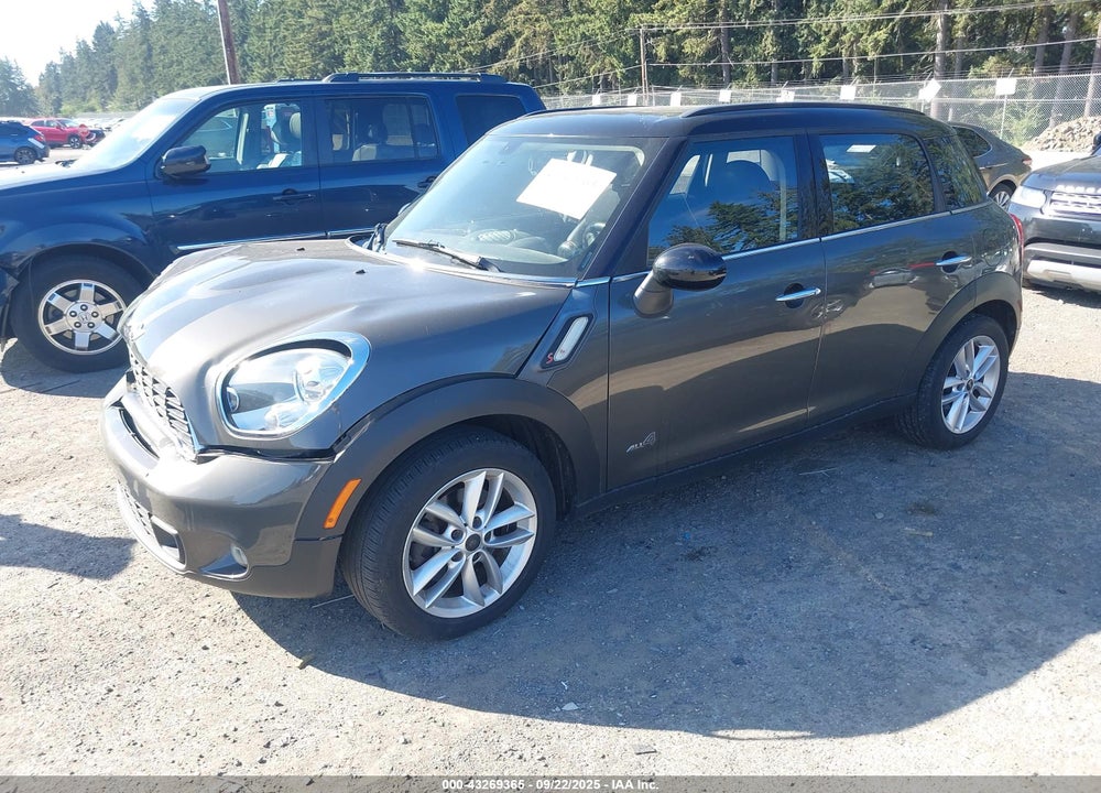 2011 MINI COOPER S COUNTRYMAN VIN: WMWZC5C51BWM11262