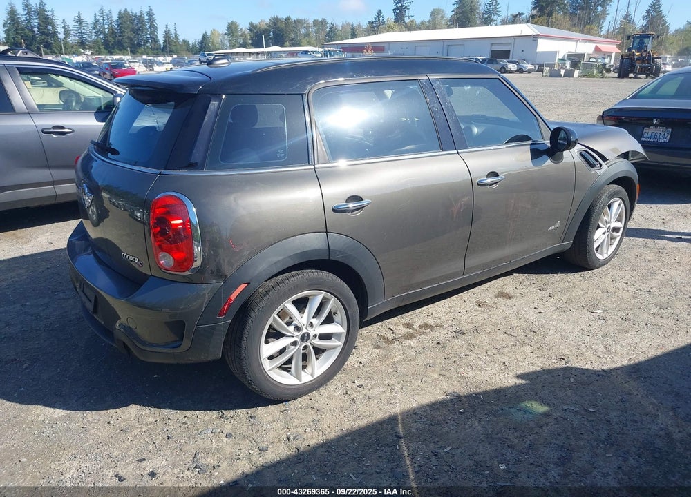 2011 MINI COOPER S COUNTRYMAN VIN: WMWZC5C51BWM11262