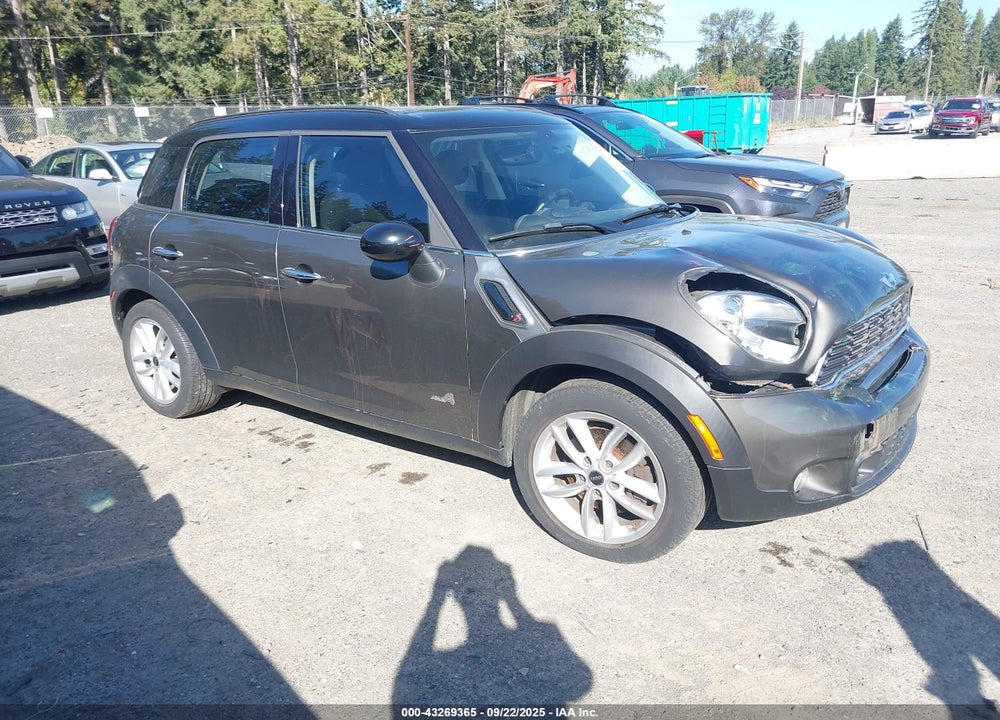 2011 MINI COOPER S COUNTRYMAN VIN: WMWZC5C51BWM11262