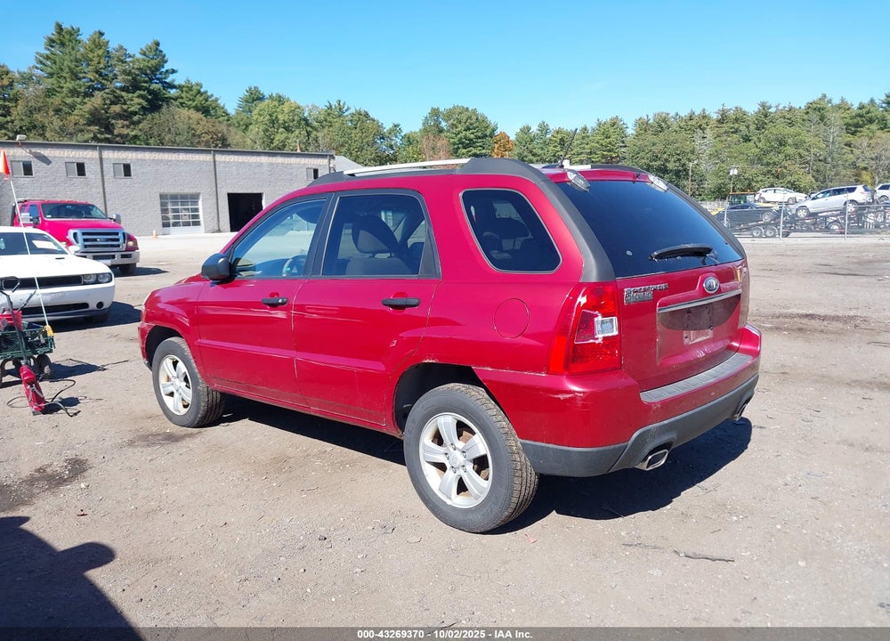 2009 KIA SPORTAGE LX VIN: KNDJF724097574873